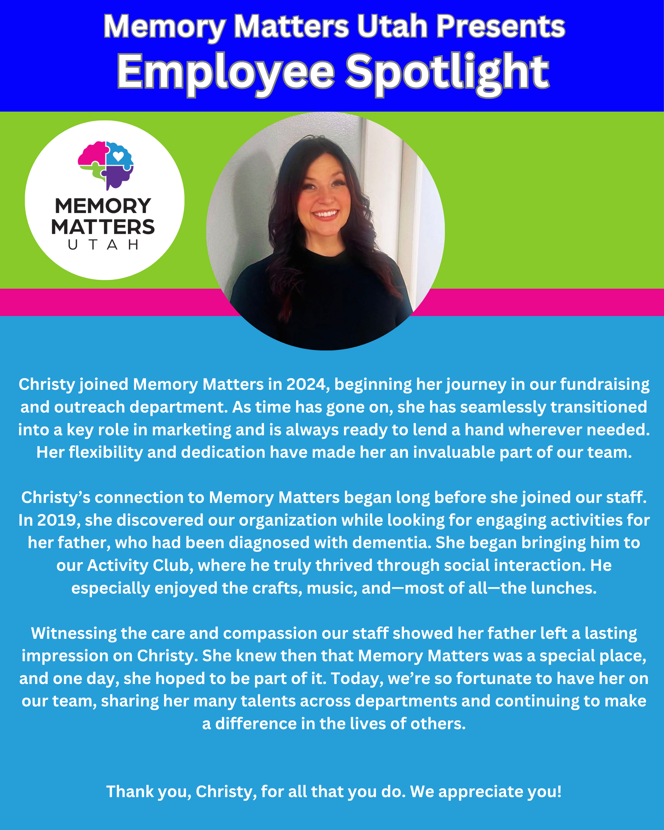 June- Employee June employee spotlight