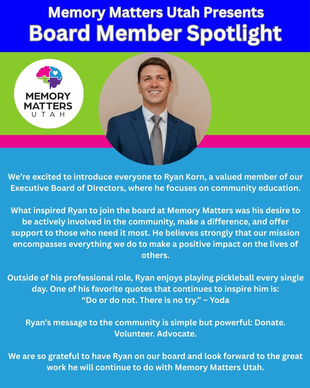 Sep- Board Member June employee spotlight