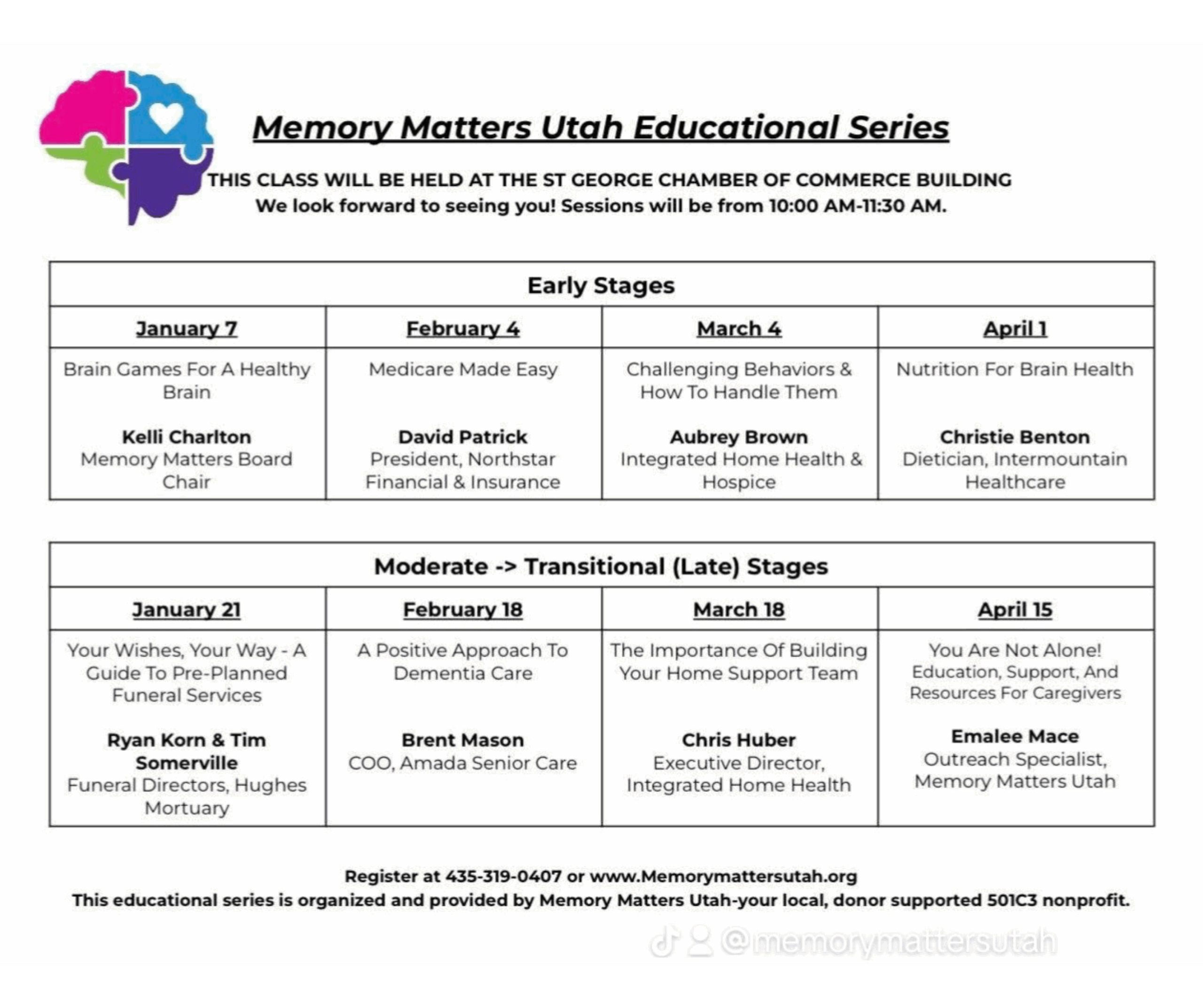 Full COurse Calendar
